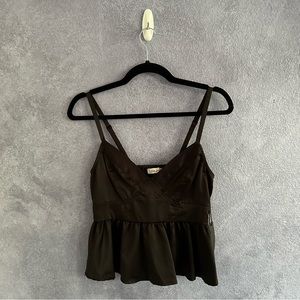 Chloe & Katie Peplum Top (NWT) • Size: XS